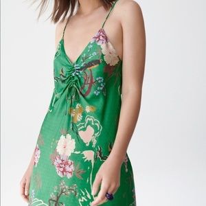 Zara mini slip dress